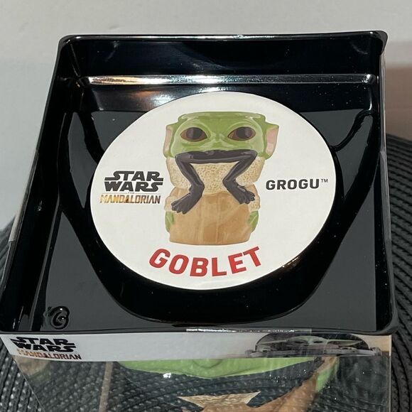 Star Wars Mandalorian Grogu Goblet NWT - Picture 3 of 5